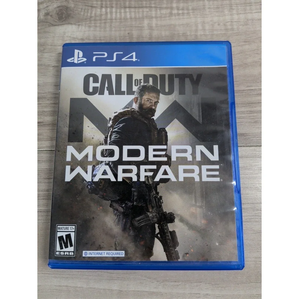 Call of Duty Modern Warfare Sony Playstation 4 PS4 Video Game 2019 with Case